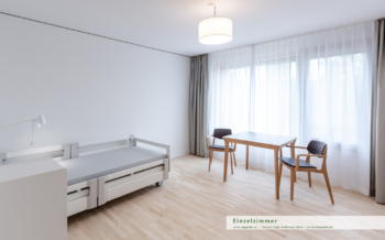 Einzelzimmer Pflegezentrum Luegeten